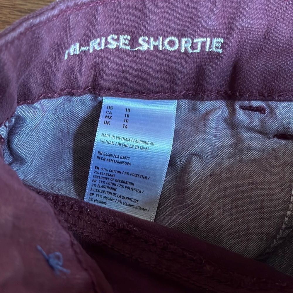 🔥High Rise Shortie Shorts - Picture 4 of 5